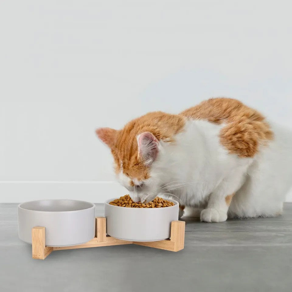 Cat and Dog Bowls - 28.7Oz Minimalist Pet Bowl