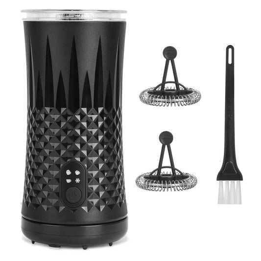 Best Milk Frother - 4 in 1 Hot Milk Steamer With Low Noise and Quick Heating