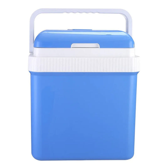 Electric Cooler - 24L Electric Ice Chest Cooler With Removable Divider