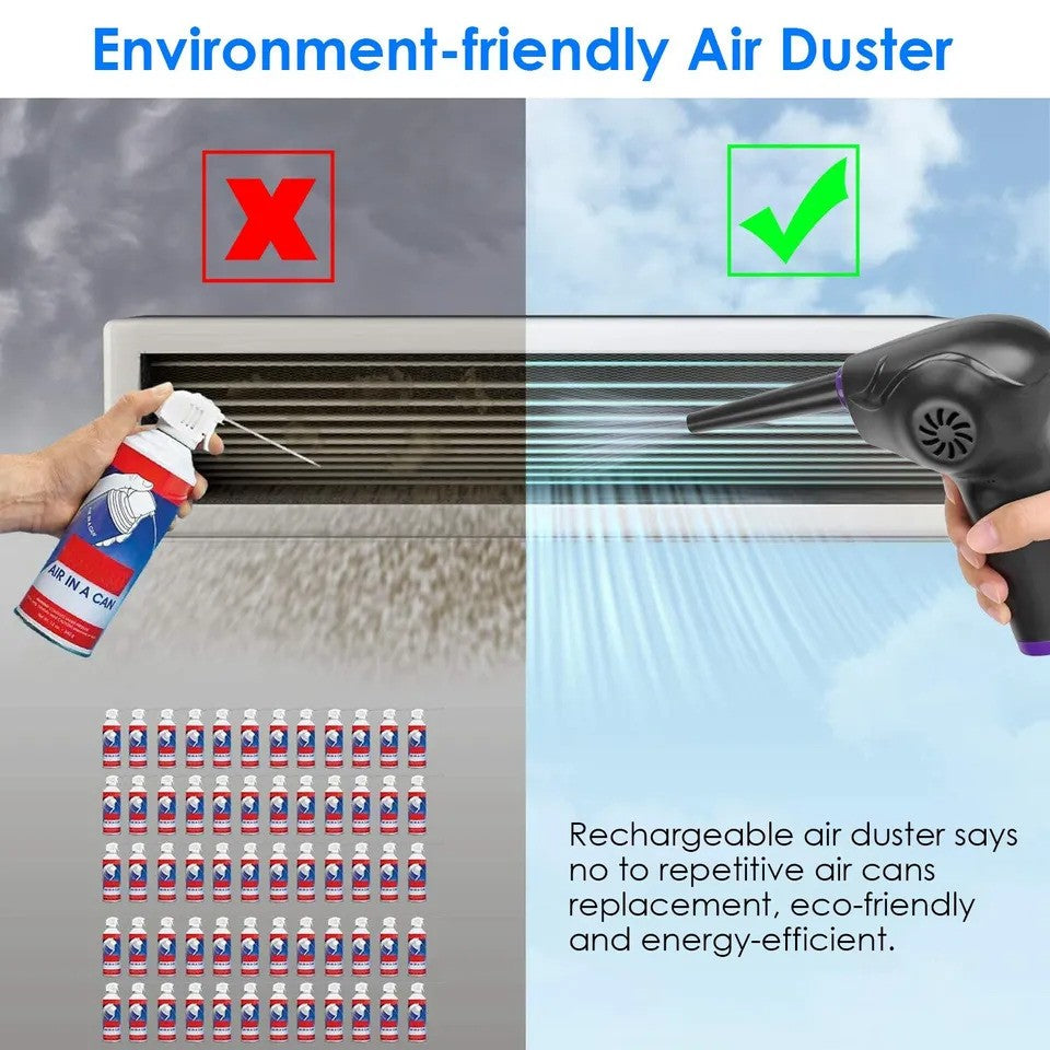 Air Duster - One Key Control Electronic Air Computer Duster