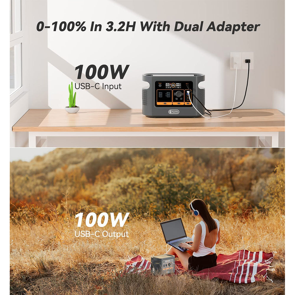 Portable Charger 600W - Power Station 448Wh 140000mAh