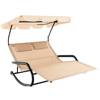 Chaise Lounge- Outdoor Chaise Lounge With Wheels
