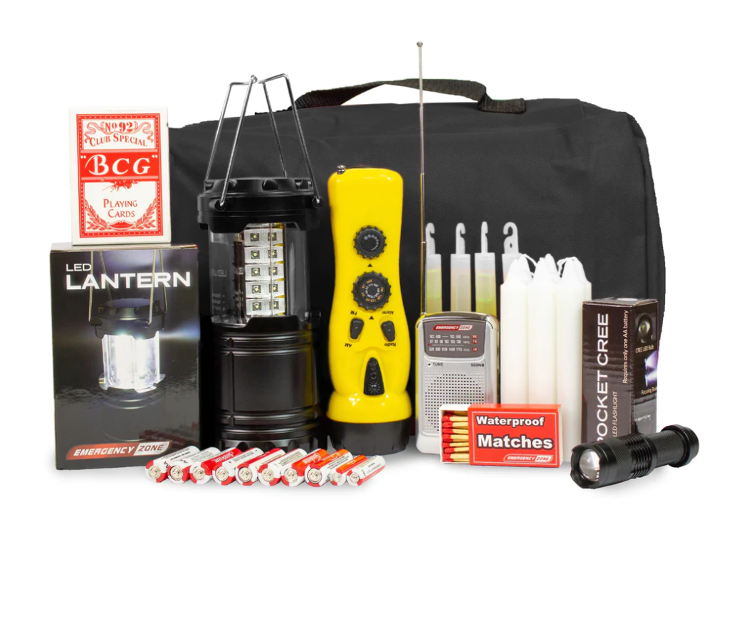 Power Outage Emergency Kit with Blackout Supplies