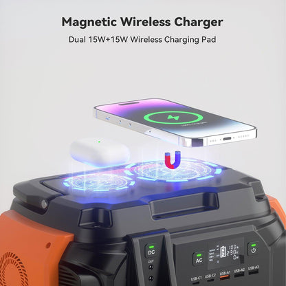 Portable Charger 600W - Power Station 540Wh 150000 mAh