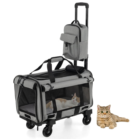 Cat Carrier - 25-40 Inches Pet Carriers For Cat