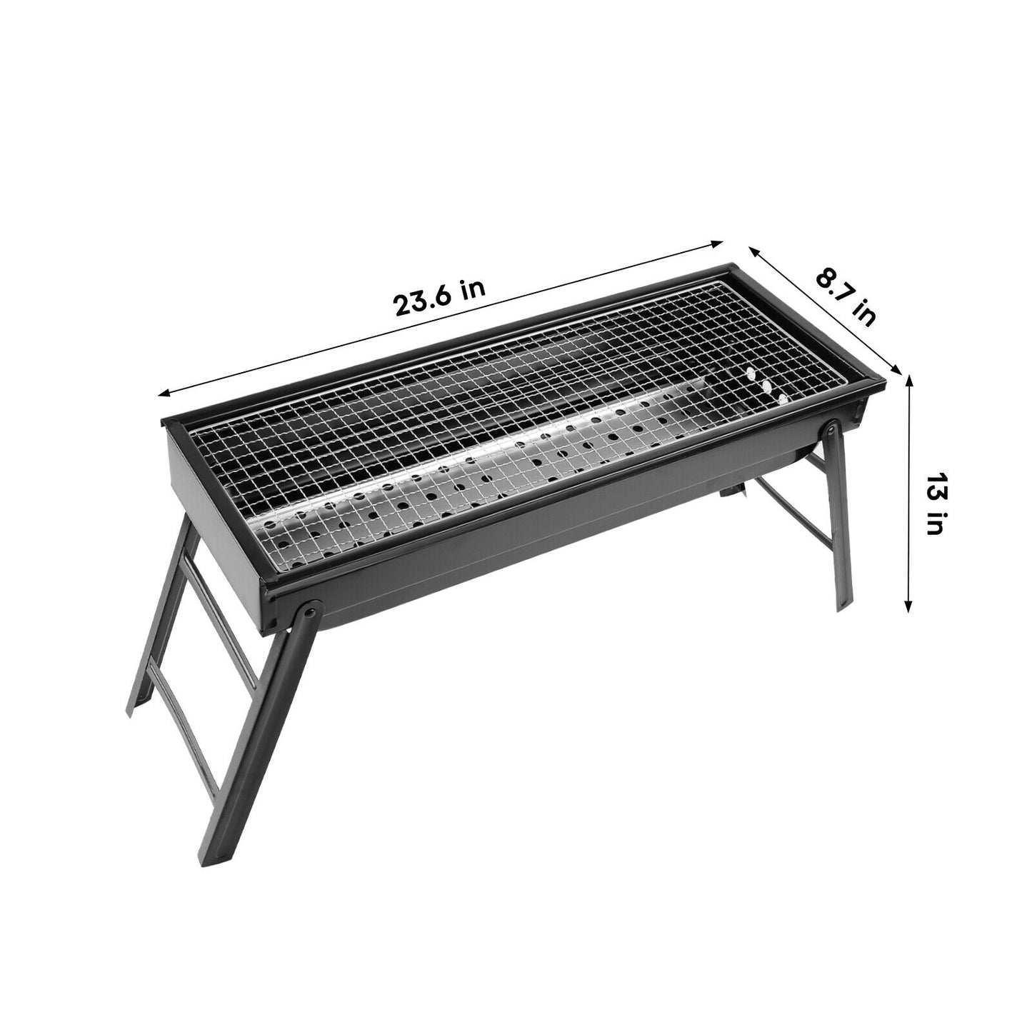 Portable Grill - Food Grade Stainless Steel Tabletop Grill