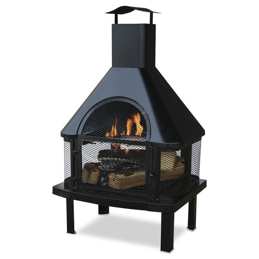 Fire Pit - 360 Degree Wood Burning Outdoor Fireplace
