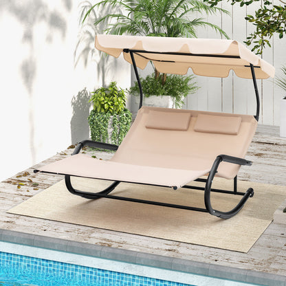 Chaise Lounge- Outdoor Chaise Lounge With Wheels
