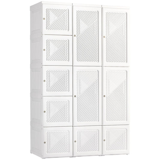 Closet - Portable Wardrobe Cube With 8 Compartments