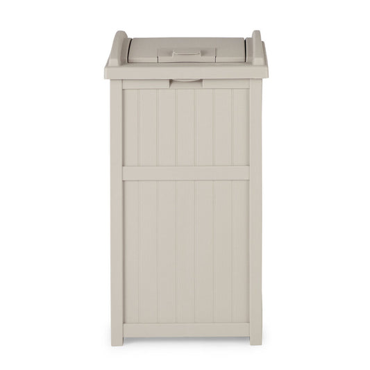 Trash Can - 33 Gallon Trashcan With Functional Latching Lid
