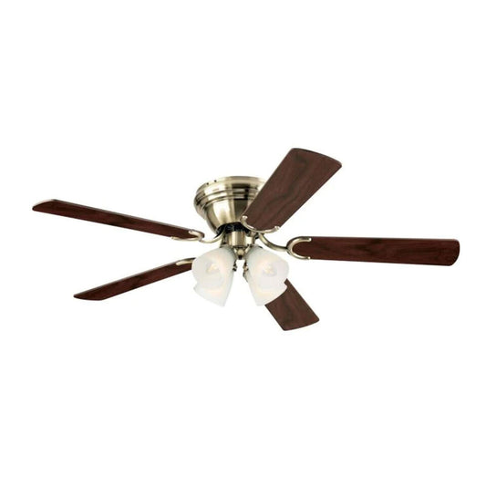 Ceiling Fan - 52 Inches Dual Finish Ceiling Fans With Lights