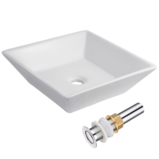 Sink - Ceramic Bathroom Sink With Versatile Design