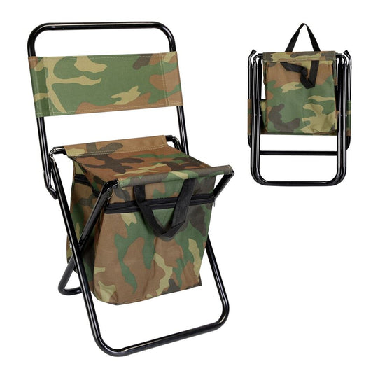 Camping Chair - Heavy Duty Fishing Fold Chairs With Storage
