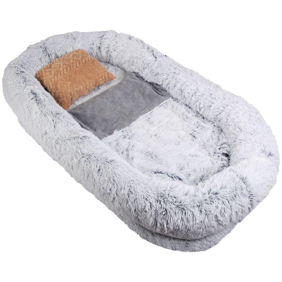 Dog Bed - 72.83x47.24x11.81in Bean Bag Human Sized Dog Bed