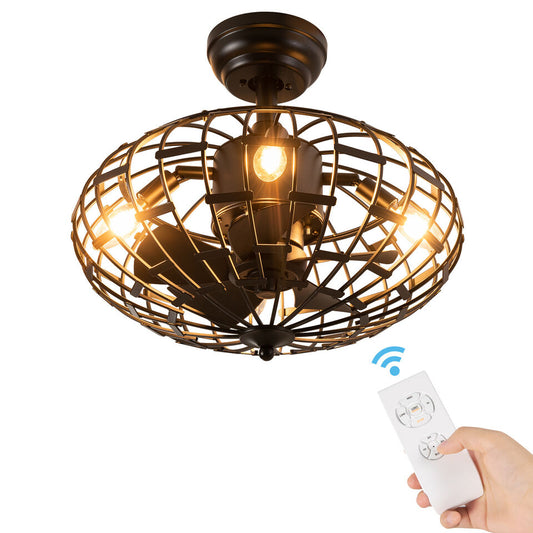 Ceiling Fan With Light - Ceiling Fans With 5 Blades and Remote Control