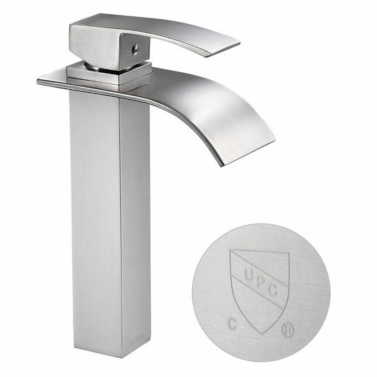 Faucet - Bathroom Faucet With Adjustable Water Flow and Temperature