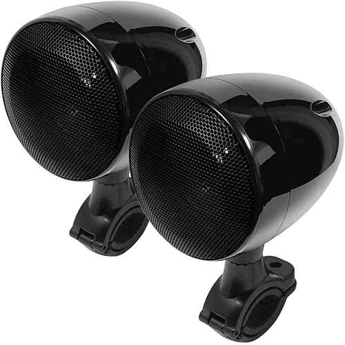 600W Waterproof Bluetooth Motorcycle Speaker - Stereo Audio System