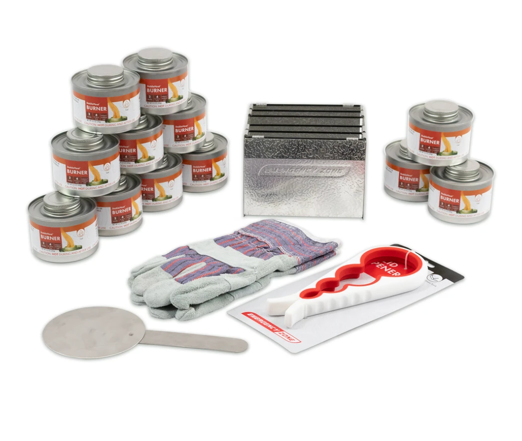 Survival Fuel Package - New Improved Emergency Stable Heat Fuel Set