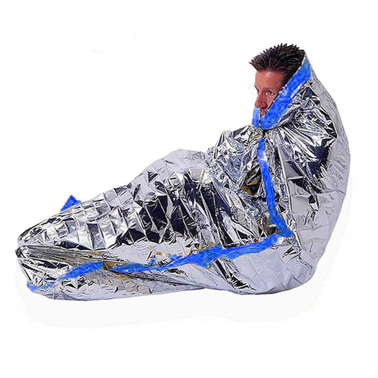 Survival Blanket - Emergency Reflective Sleeping Bag Hiking Survival