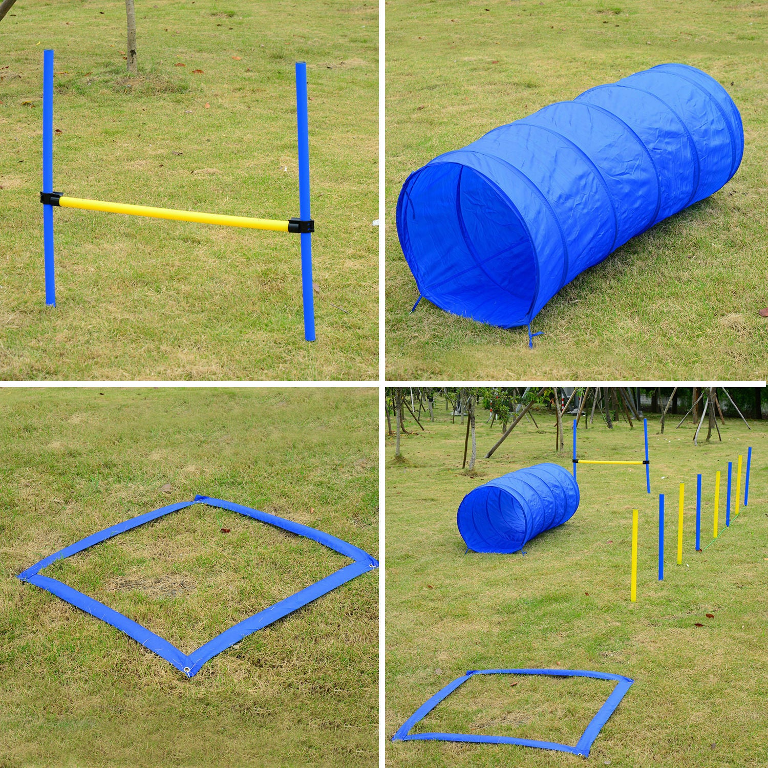 Dog Obstacle Course - Dog Agility Training Tools