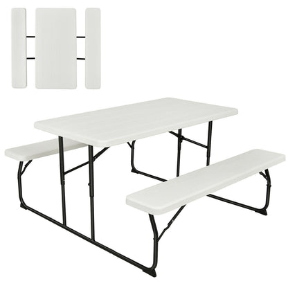 Portable Picnic Table - Indoor and Outdoor Picnic Bench