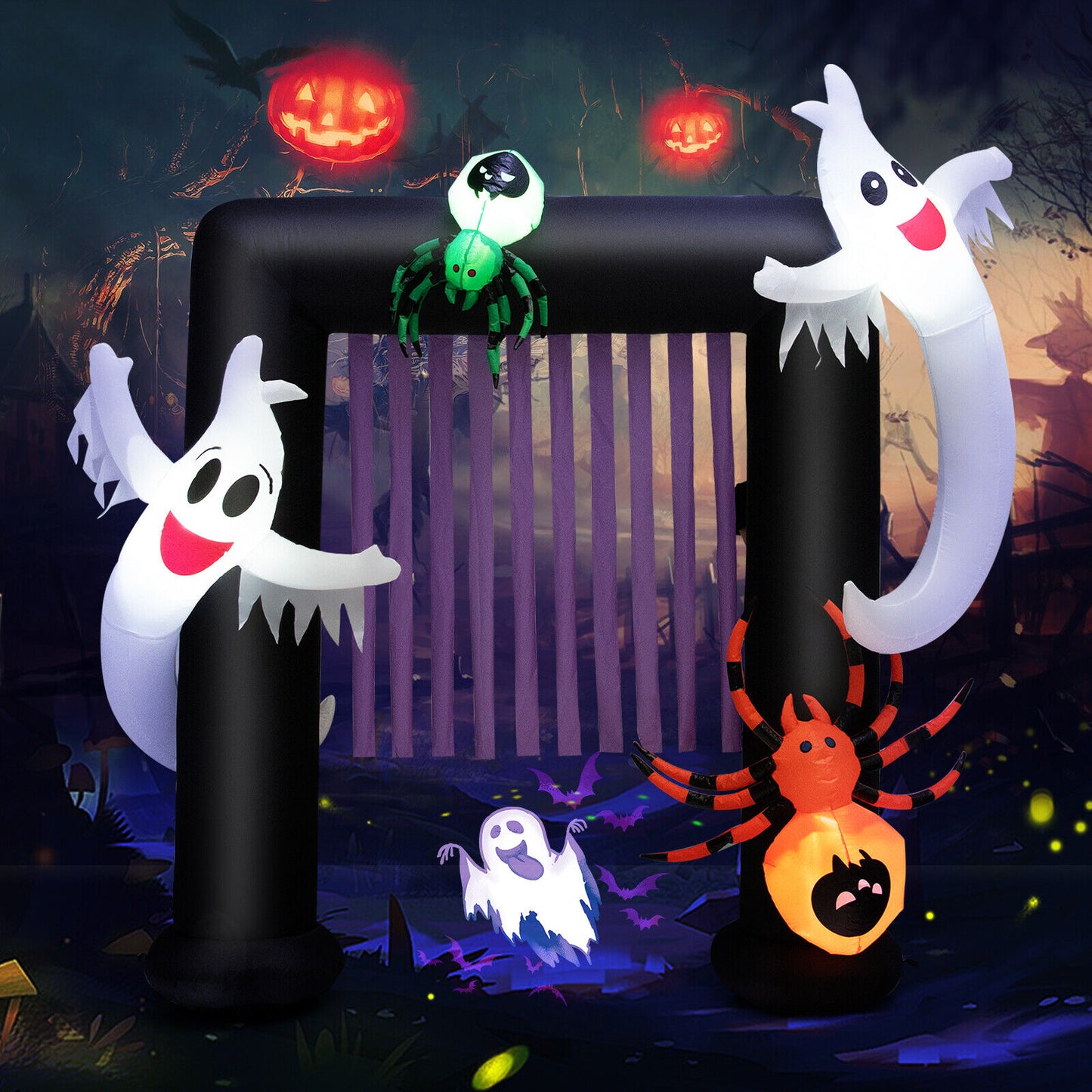 Halloween Decoration - 7.5 Feet Halloween Inflatable Archway