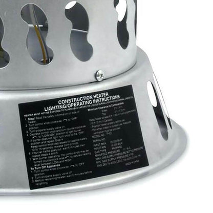 Space Heater  25000 BTU - Convention Outdoor Liquid Propane Heater