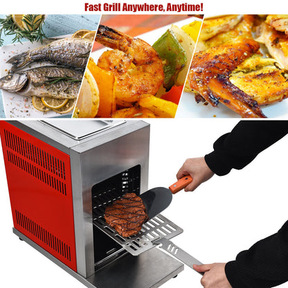 Propane Grill - Stainless Steel  Infrared Steak Portable Propane Grill