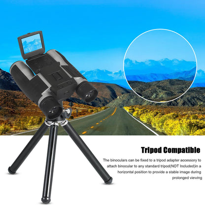 Binocular - Night Vision Binoculars Camera 12x Magnification