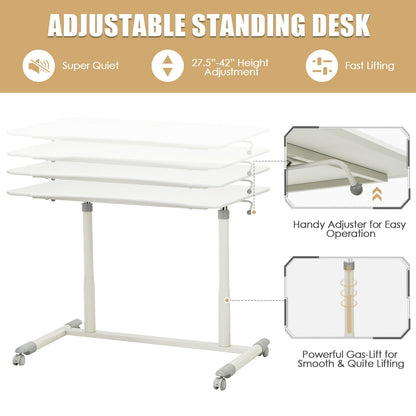 Computer Desk - Height Adjustable Standing Desk 